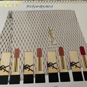 YSL 5 piece lip essentials gift set